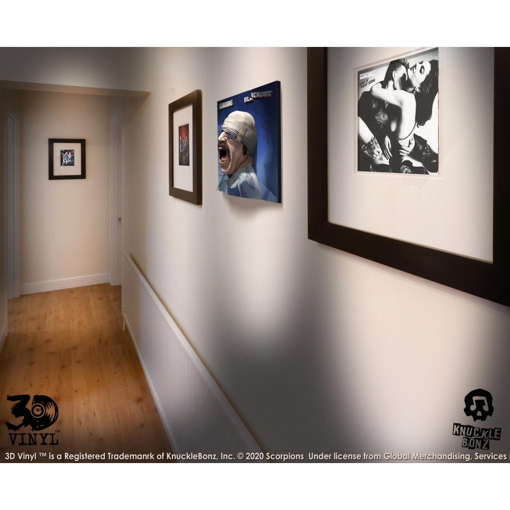 SCORPIONS スコーピオンズ - Blackout 3D Vinyl / 世界限定1982 / インテリア置物 - PGS