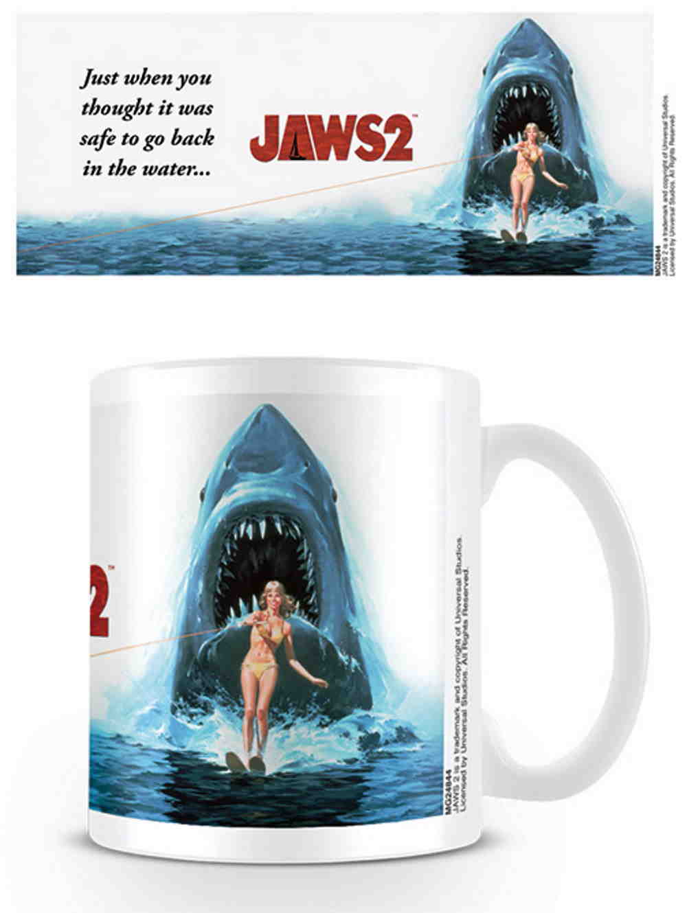 JAWS ジョーズ - Jaws 2 Poster / マグカップ