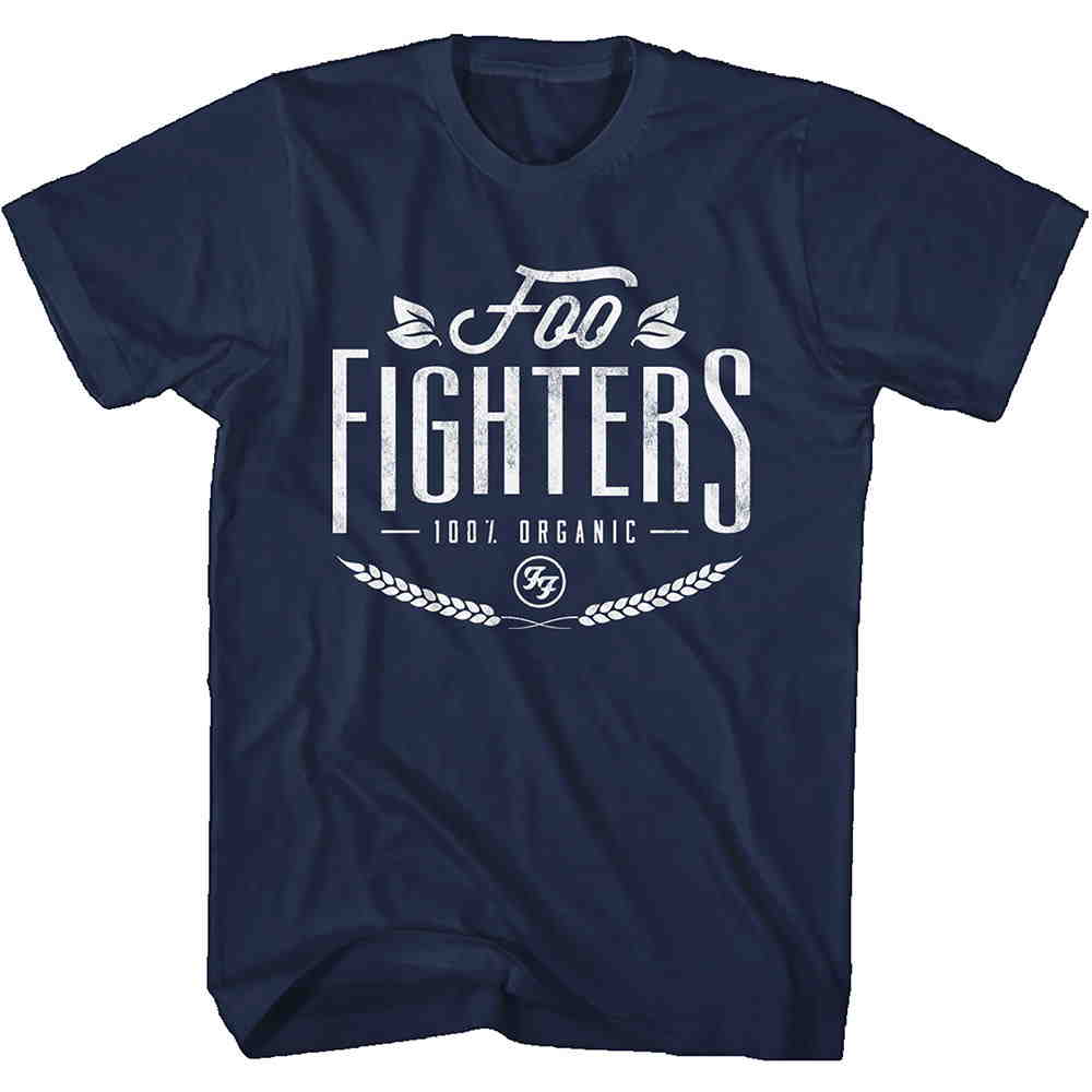 FOO FIGHTERS フーファイターズ (10月 来日 ) - 100% ORGANIC / Tシャツ / メンズ - PGS