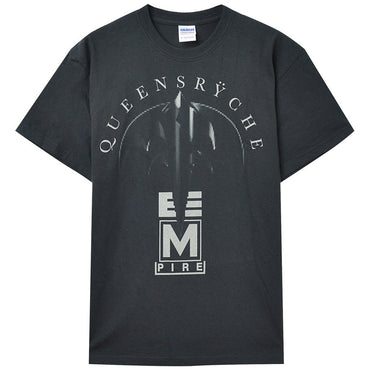 QUEENSRYCHE クイーンズライク - BUILDING EMPIRES / バックプリントあり / Tシャツ / メンズ - PGS