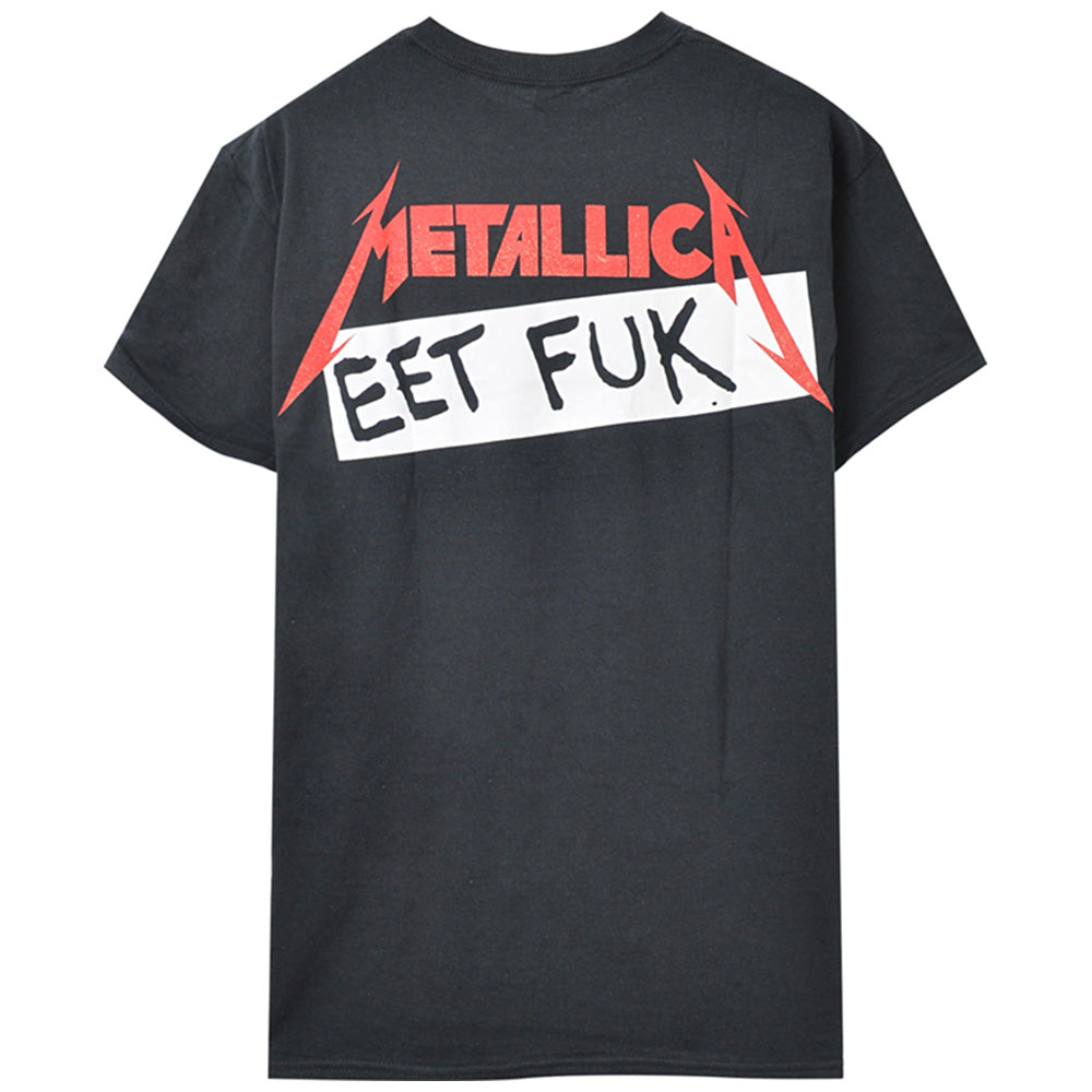 METALLICA メタリカ (結成 45周年 ) - Eet Fuk / バックプリントあり / Tシャツ / メンズ