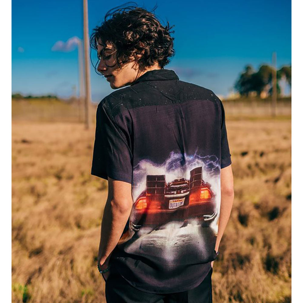 BACK TO THE FUTURE バックトゥザフューチャー - POSTER SHIRT / CRIMINAL DAMAGE(ブランド) / 限定 / 襟付きシャツ / メンズ