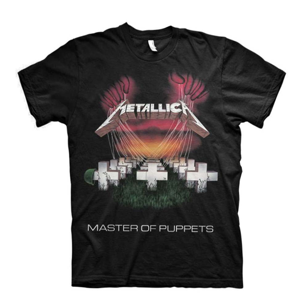 METALLICA メタリカ (結成 45周年 ) - Master of Puppets European Tour '86. / バックプリントあり / Tシャツ / メンズ
