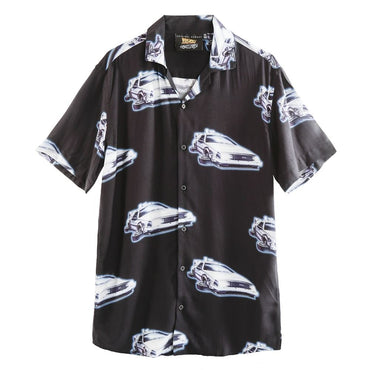 BACK TO THE FUTURE バックトゥザフューチャー (劇場公開 40周年 ) - DELOREAN SHIRT / CRIMINAL DAMAGE(ブランド) / 限定 / 襟付きシャツ / メンズ - PGS