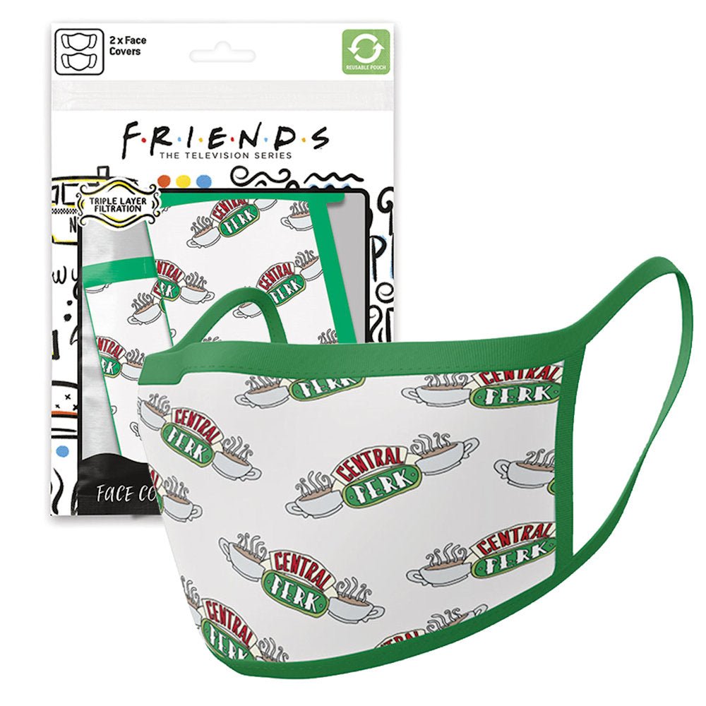 【廃番ラスト販売/特別価格】FRIENDS フレンズ - Central Perk 2枚セット / ファッション・マスク - PGS