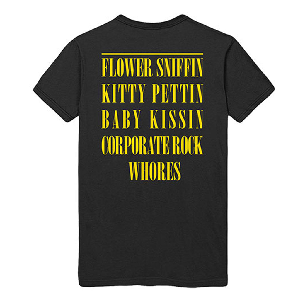 NIRVANA ニルヴァーナ (Nevermind 35周年 ) - Flower Sniffin / バックプリントあり / Tシャツ / メンズ