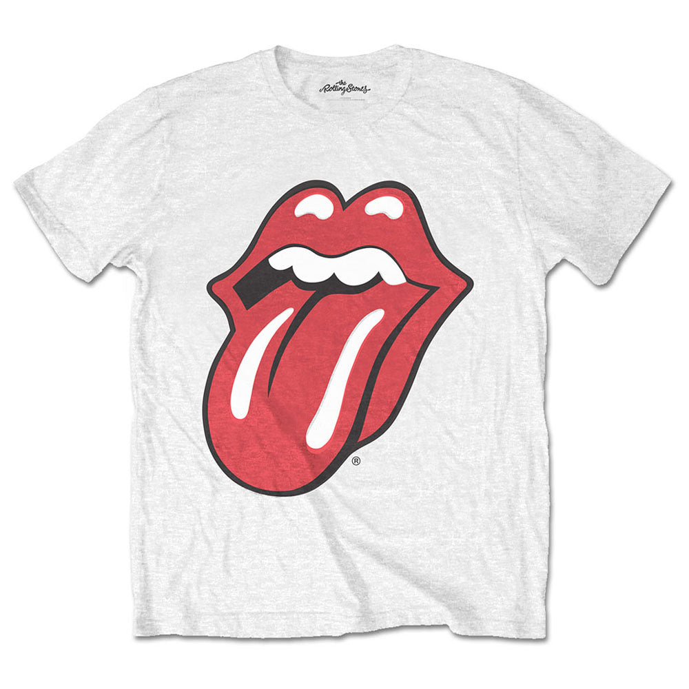 ROLLING STONES ローリングストーンズ (来日 35周年 記念 ) - Classic Tongue / White / Tシャツ / キッズ - PGS