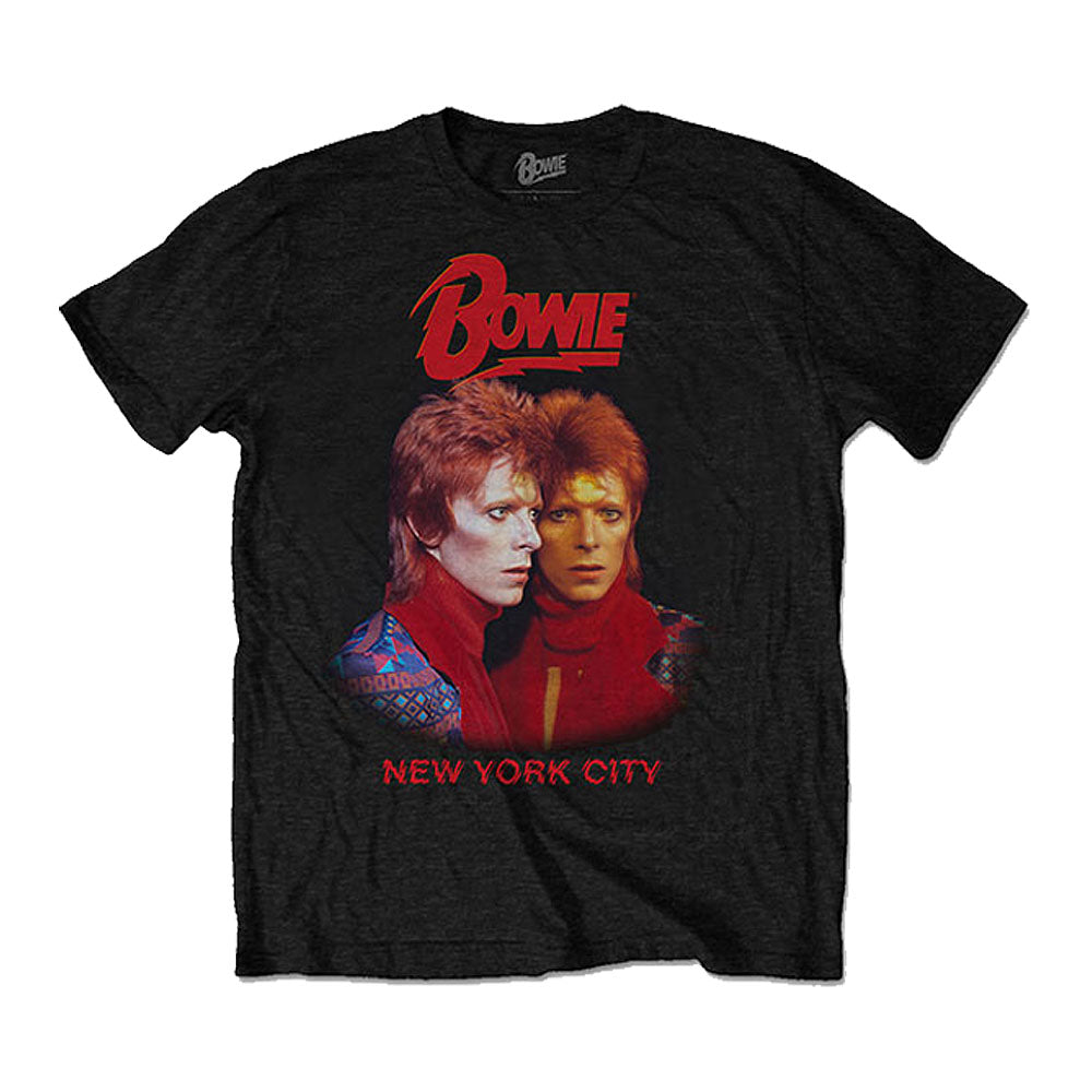 DAVID BOWIE - New York City / Back Print / T-Shirt / Men's