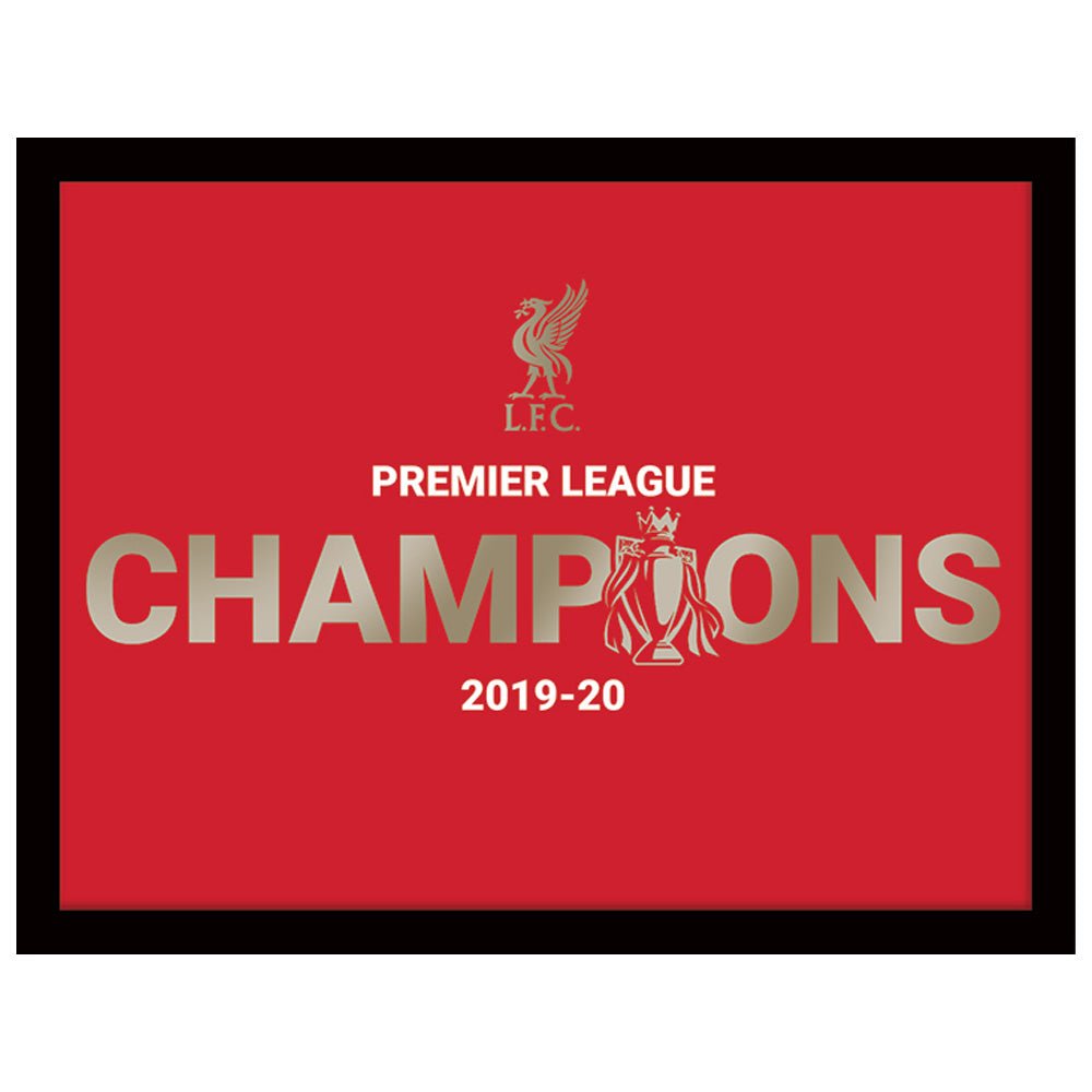 LIVERPOOL FC リヴァプールFC - Memorabilia / Champions 19/20 / インテリア額 - PGS
