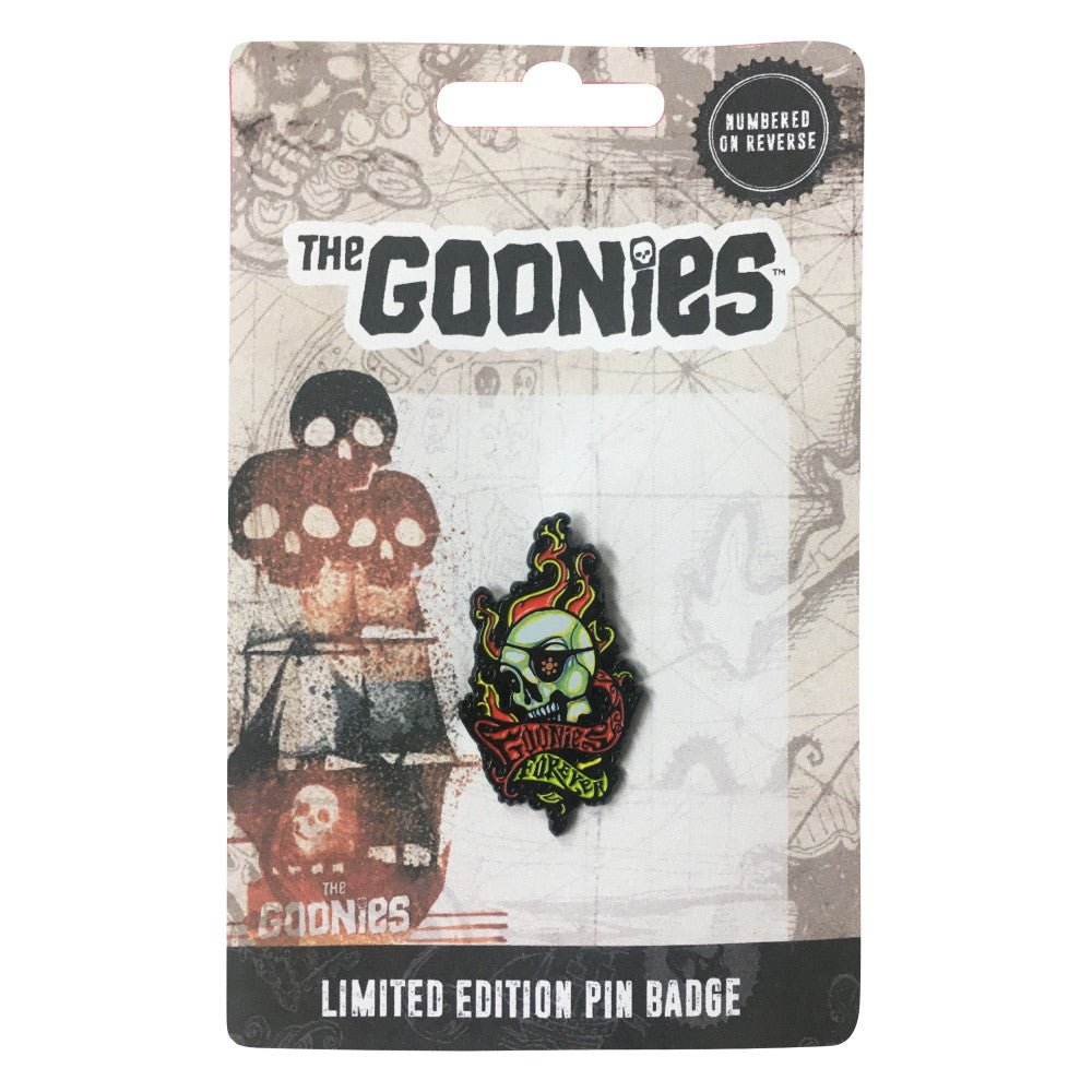 GOONIES グーニーズ (公開 40周年 ) - Limited Edition Pin Badge / 世界限定9995個 / バッジ - PGS
