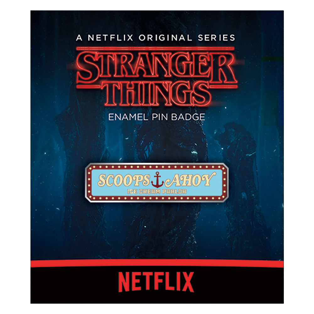 STRANGER THINGS - (シーズン5 配信 記念 ) - Scoops Ahoy / メタル・ピンバッジ