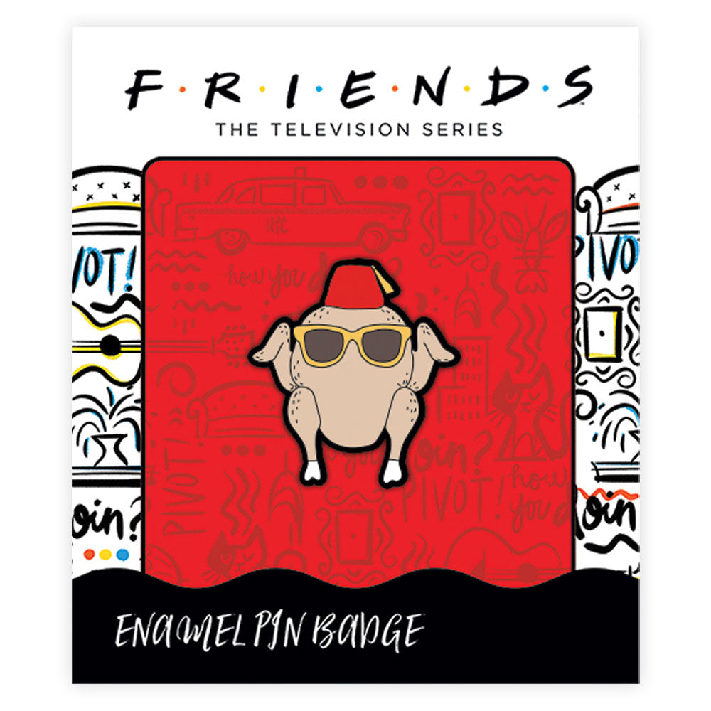 FRIENDS - Cool Turkey / メタル・ピンバッジ