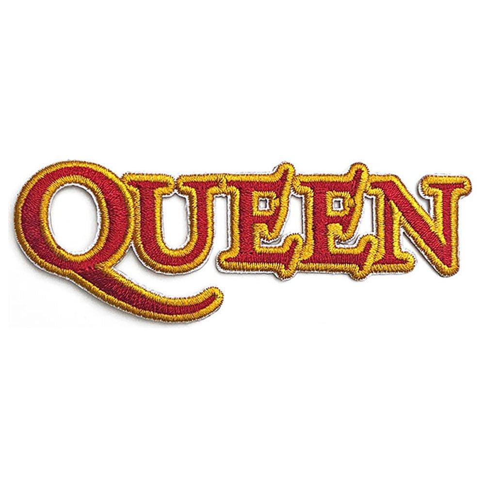 QUEEN クイーン (初来日50周年 ) - Cut Out Logo / ワッペン - PGS