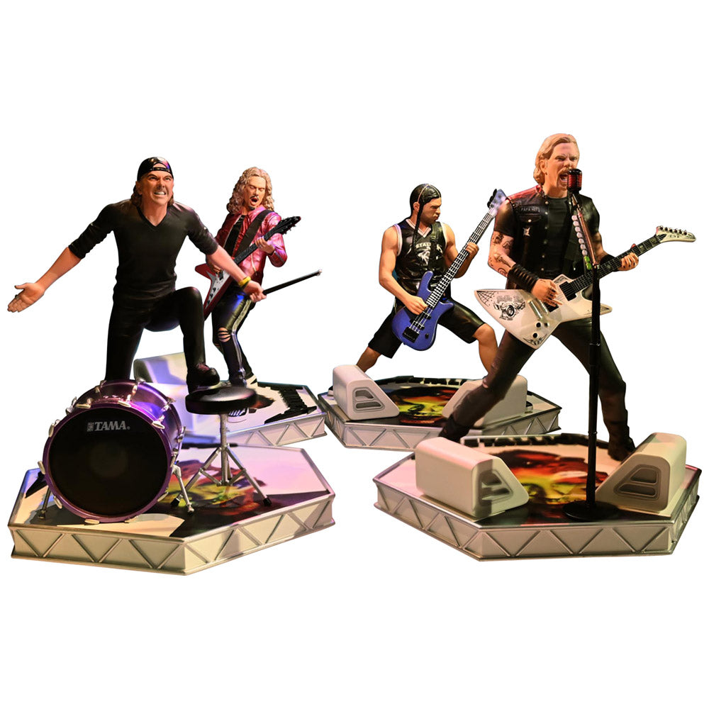 METALLICA メタリカ (結成 45周年 ) - Rock Iconz Statue Bundle (Set