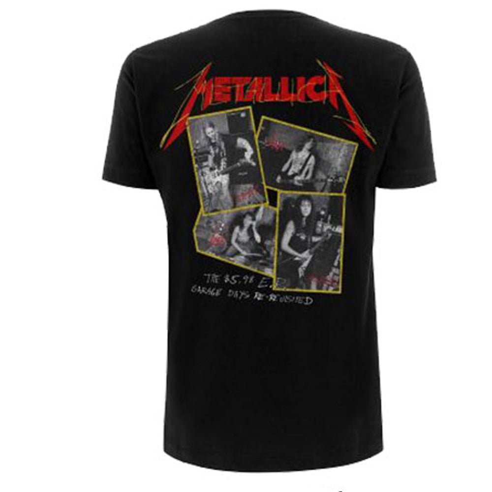 METALLICA メタリカ - Garage Photo Yellow / バックプリントあり / Tシャツ / メンズ - PGS