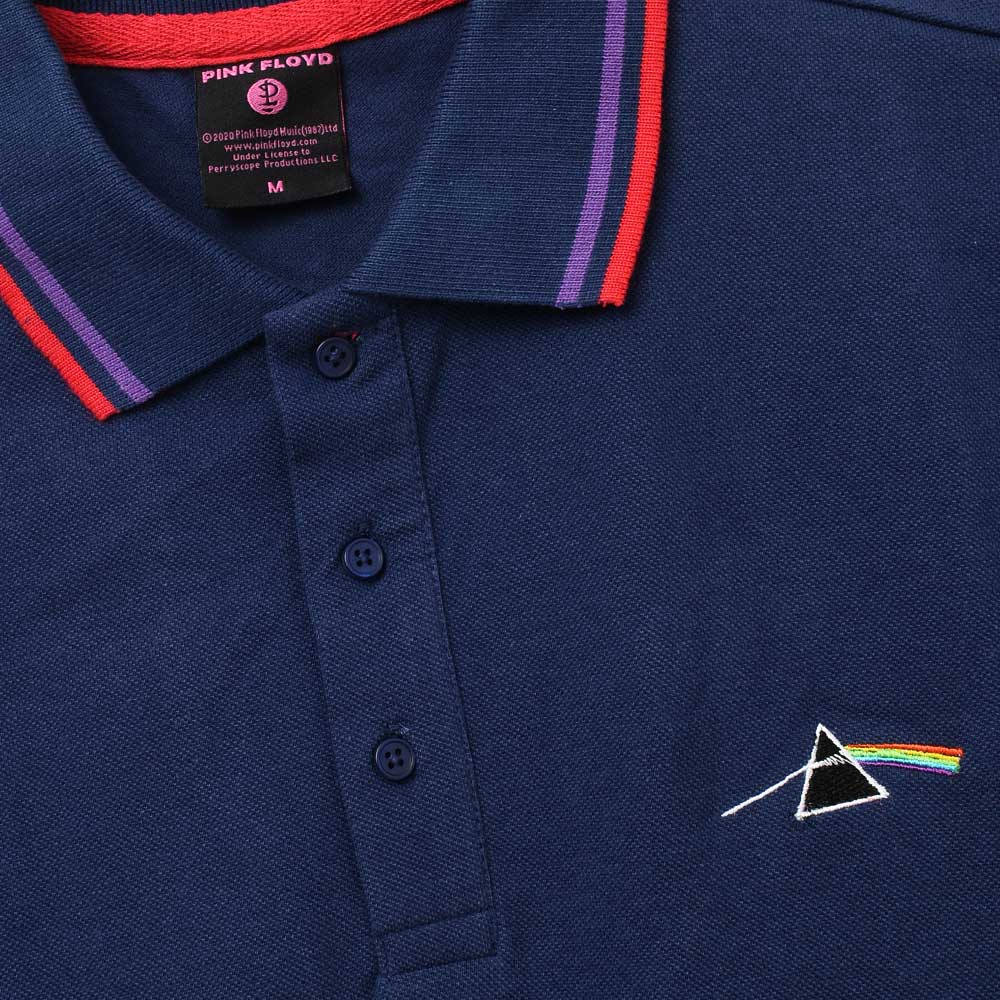 PINK FLOYD Pink Floyd (60th Anniversary) - Dark Side of the Moon Prism / Polo Shirt / Men's