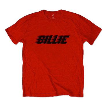 BILLIE EILISH ビリーアイリッシュ - Racer Logo & Blohsh / バックプリントあり / Tシャツ / メンズ - PGS