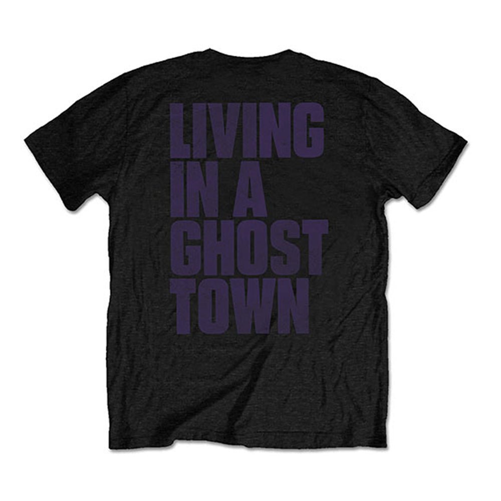 ROLLING STONES ローリングストーンズ (来日 35周年 記念 ) - Ghost Town Distressed / バックプリントあり / Tシャツ / メンズ - PGS