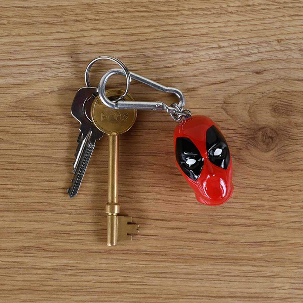 DEADPOOL - Head / 3D / Keychain