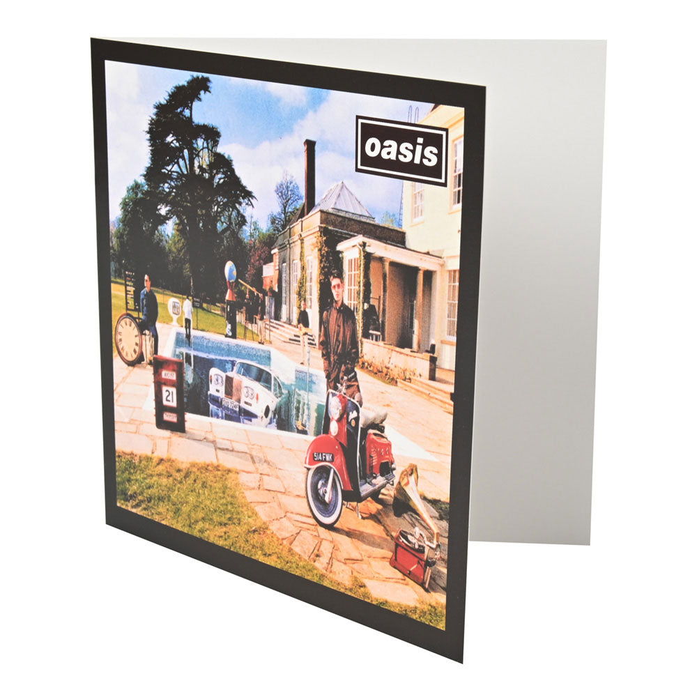 OASIS オアシス (映画「オアシス:ドント・ルック・バック・イン・アンガー」公開 ) - Be Here Now / 封筒付Greetings Card / ポストカード・レター