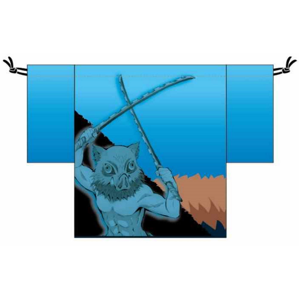 DEMON SLAYER 鬼滅の刃 (10周年 ) - 羽織風巾着 / 嘴平伊之助 / ポーチ