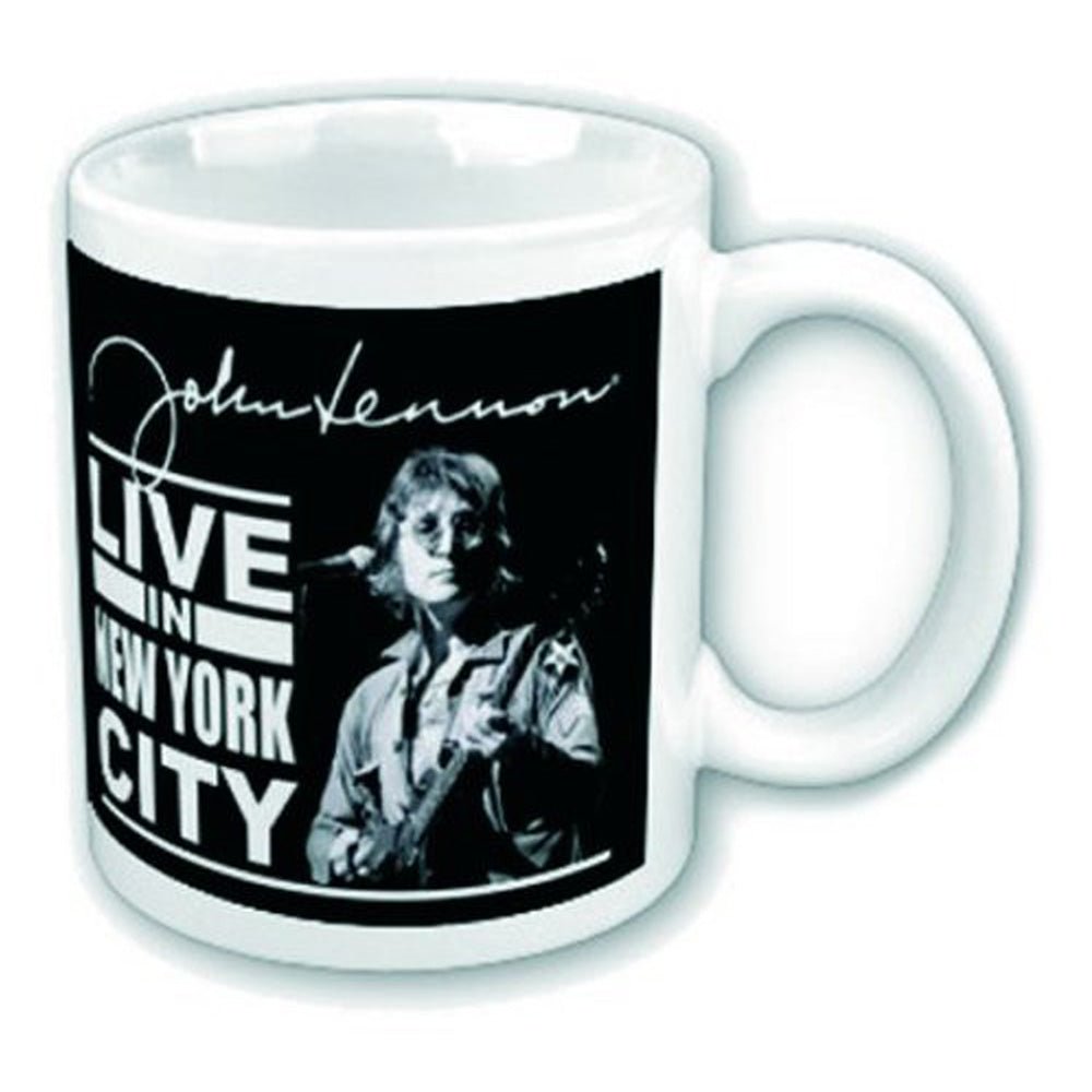 JOHN LENNON ジョンレノン (生誕 85年 ) - Live in New York City / マグカップ - PGS