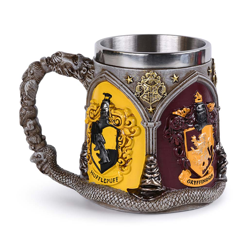 HARRY POTTER ハリーポッター (公開 25周年 ) - Hogwarts Houses / 3D Polyresin / マグカップ