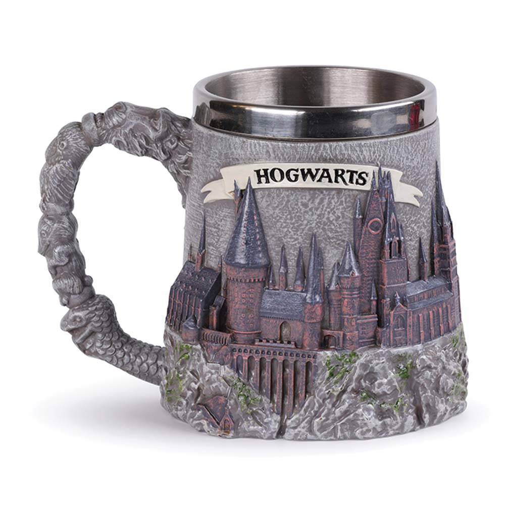 HARRY POTTER ハリーポッター (公開 25周年 ) - Hogwarts School / 3D Polyresin / マグカップ
