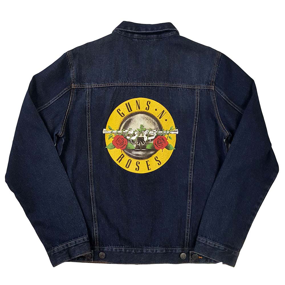 GUNS N ROSES (40th Anniversary) - Classic Logo / Back Print / Outerwear / Men's