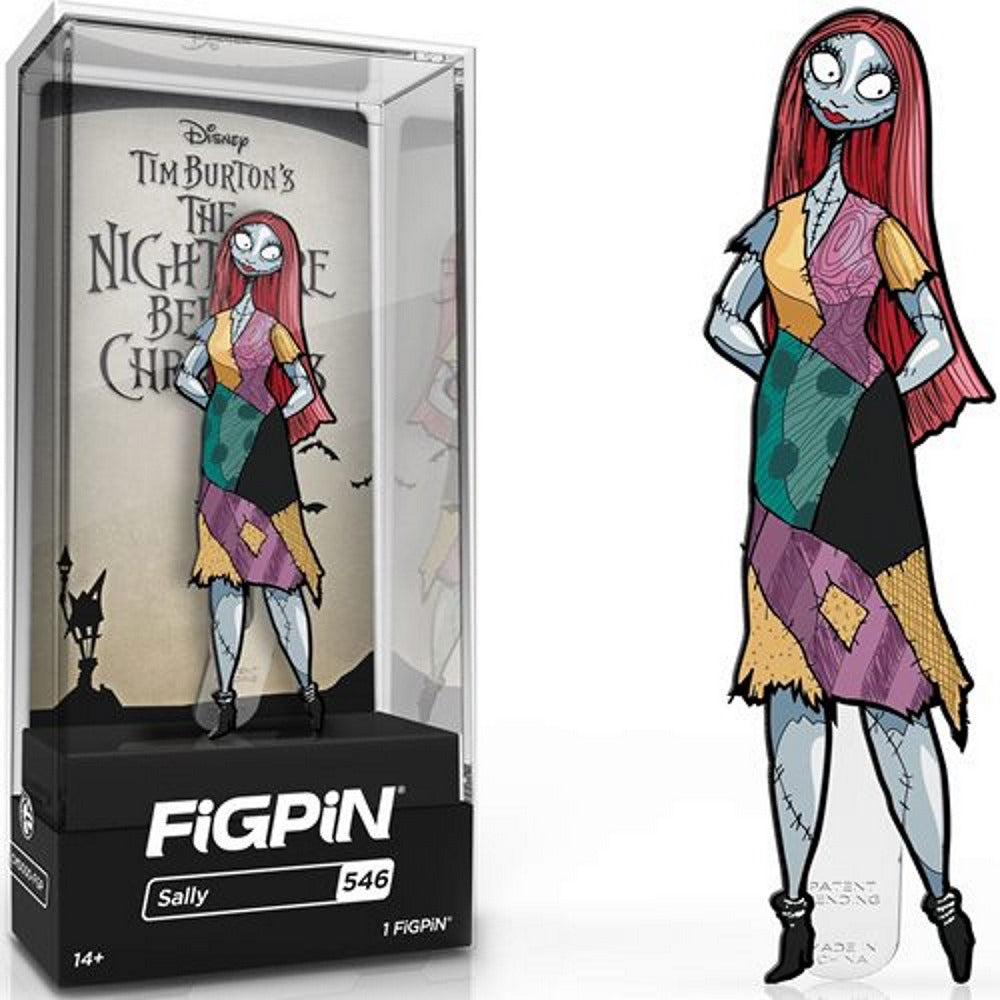 NIGHTMARE BEFORE CHRISTMAS - Sally / Standing Metal Pin Badge / Badge