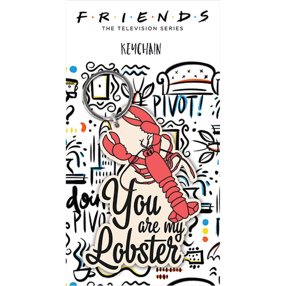FRIENDS フレンズ - You are my Lobster / ラバー・キーリング / キーホルダー - PGS