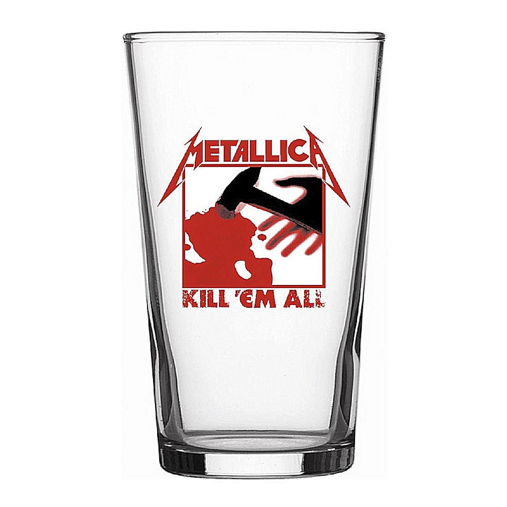 METALLICA メタリカ - Kill ‘Em All / Beer Glass / 食器・グラス - PGS