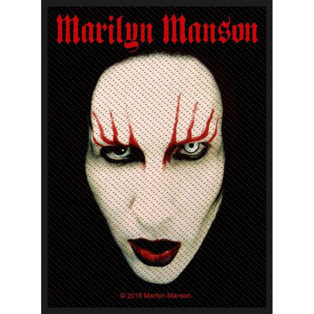 MARILYN MANSON マリリンマンソン (生誕100周年 ) - Face / ワッペン