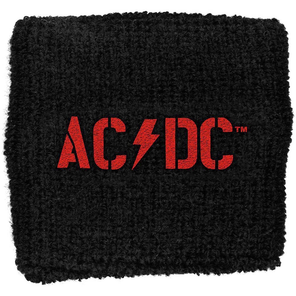 AC/DC エーシーディーシー (Back in Black 45周年 ) - PWR - UP Band Logo / リストバンド - PGS