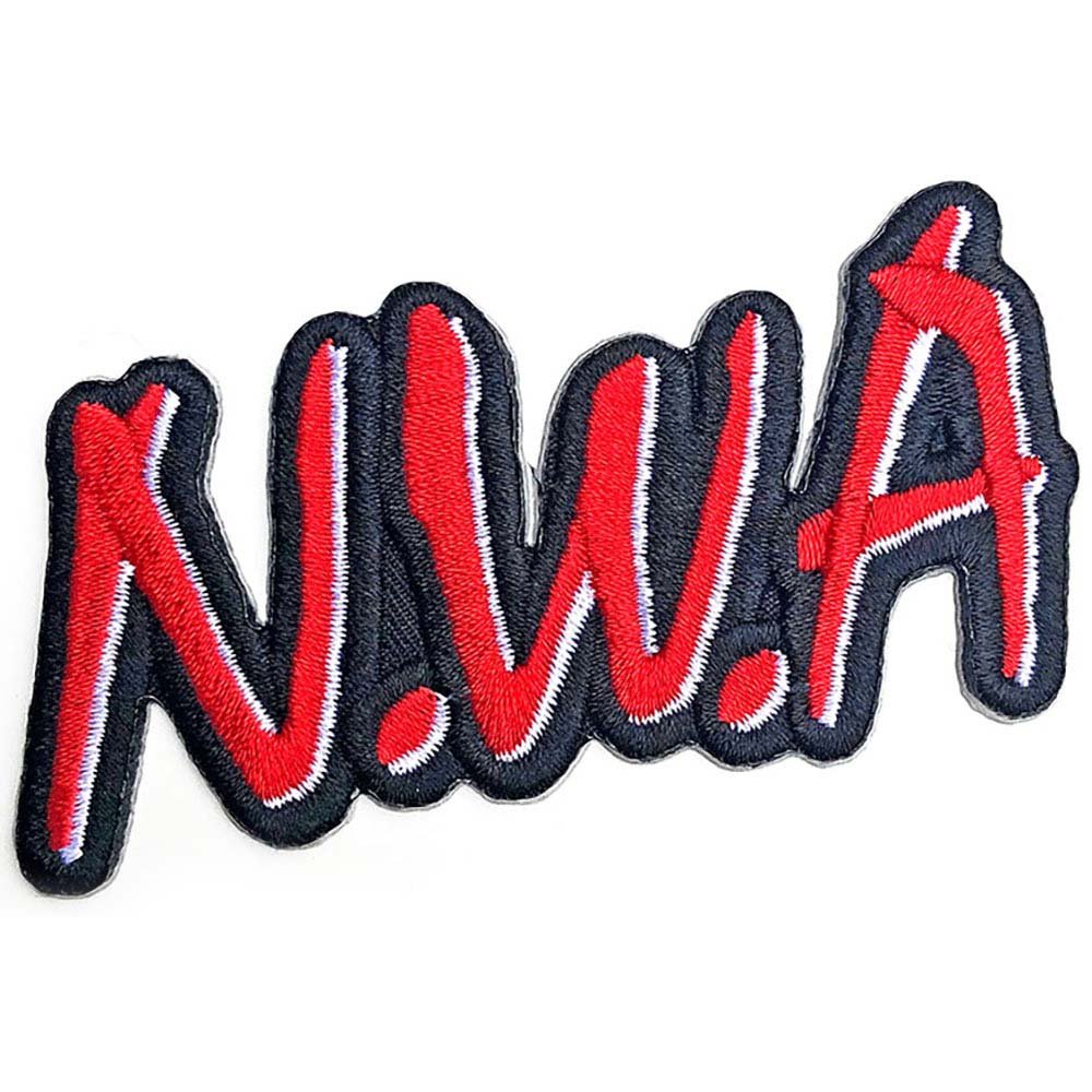 N.W.A. エヌダブリュエー - Cut - Out Logo / ワッペン - PGS