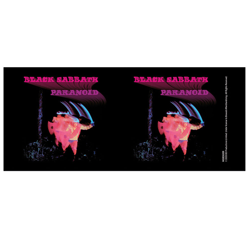 BLACK SABBATH ブラックサバス - Paranoid / Black / マグカップ