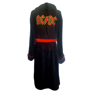 AC/DC エーシーディーシー (Back in Black 45周年 ) - Logo / バスローブ / メンズ - PGS