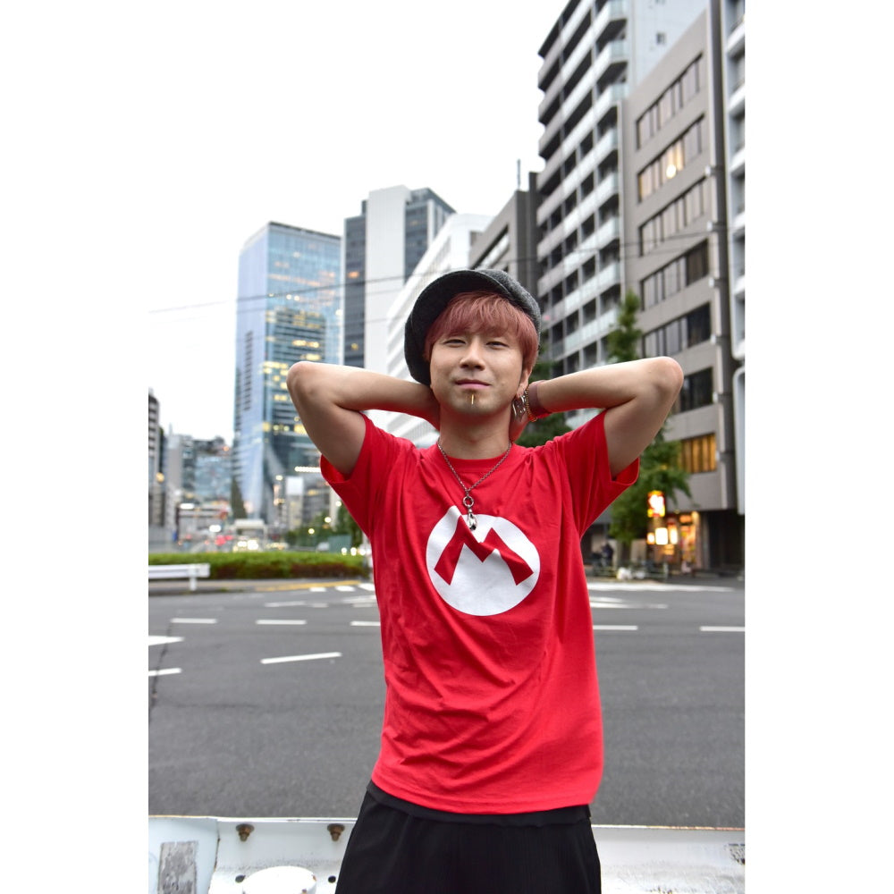SUPER MARIO スーパーマリオ - Mario Badge / Tシャツ / メンズ