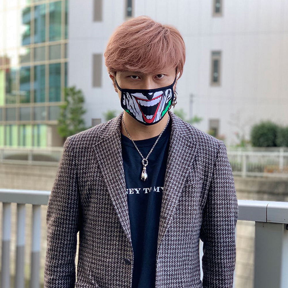 ジョーカーセットアップ+マスク 廃番ラスト販売/特別価格】DC COMICS DCコミックス - Joker Face 2枚