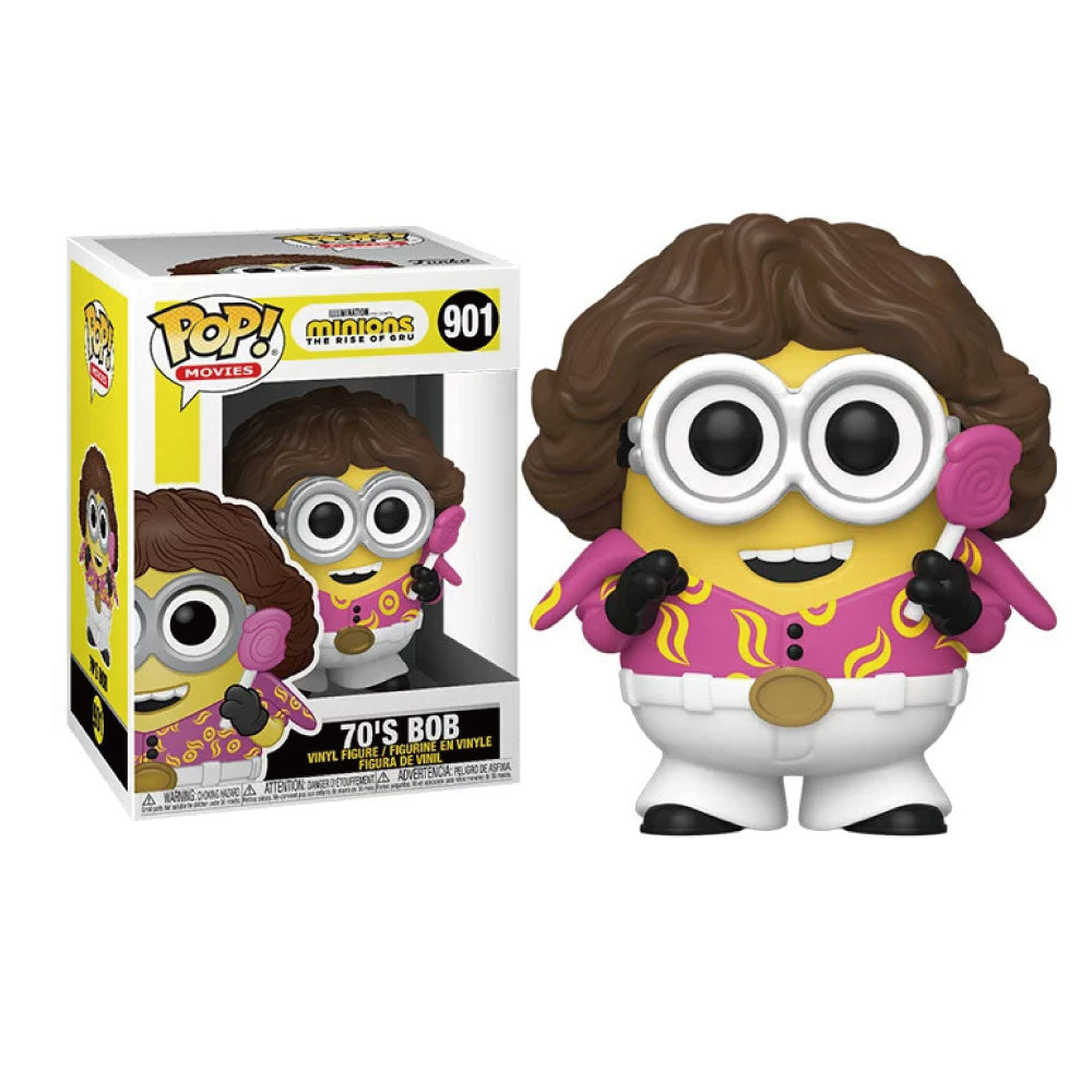 MINIONS (10th Anniversary) - POP Movies: 70's Bob / Figures & Dolls