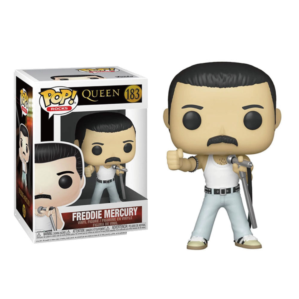 QUEEN (50th Anniversary of First Visit to Japan) - POP Rocks: Freddie Mercury Radio Gaga 1985 / Figures & Dolls
