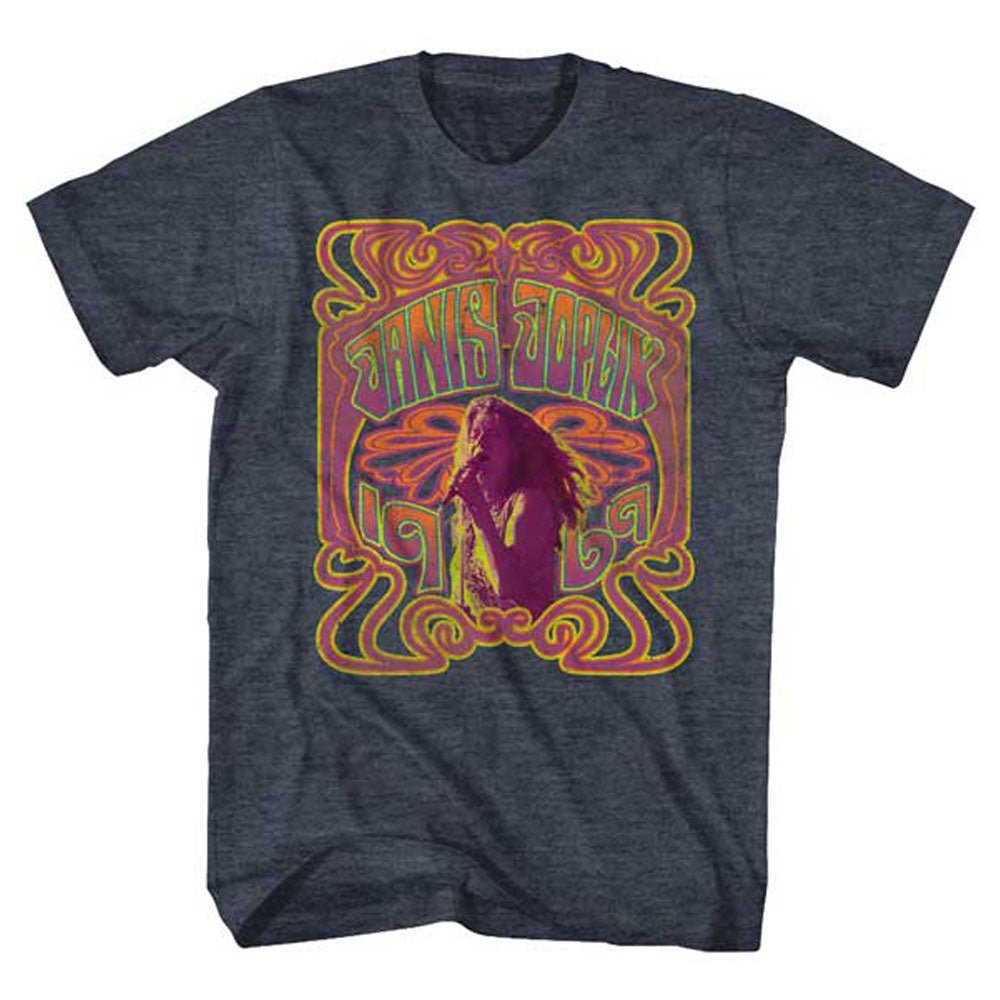 JANIS JOPLIN ジャニスジョプリン (追悼 55年 ) - PSYCHEDELIC / Tシャツ / メンズ - PGS