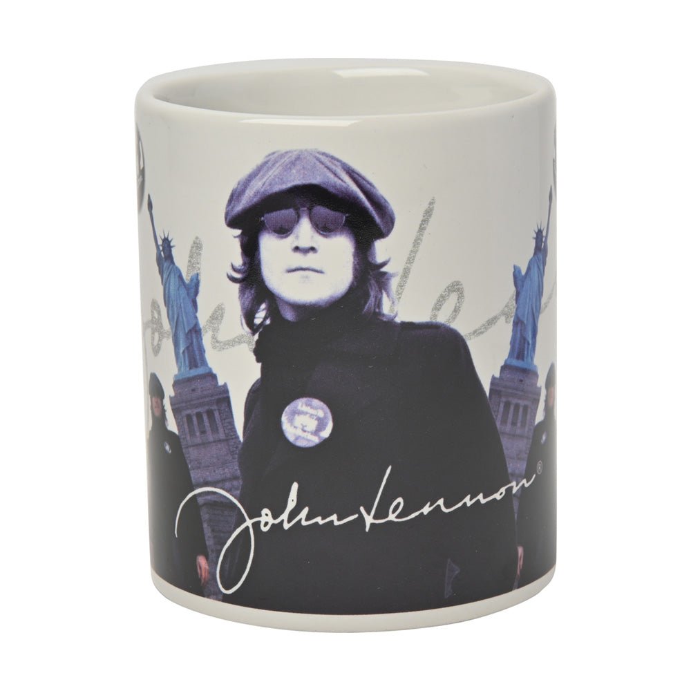 JOHN LENNON ジョンレノン (生誕 85年 ) - PEACE & LIBERTY / マグカップ - PGS