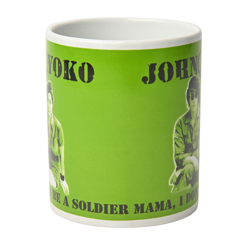 JOHN LENNON ジョンレノン (生誕 85年 ) - I DON'T WANNA BE A SOLDIER / マグカップ