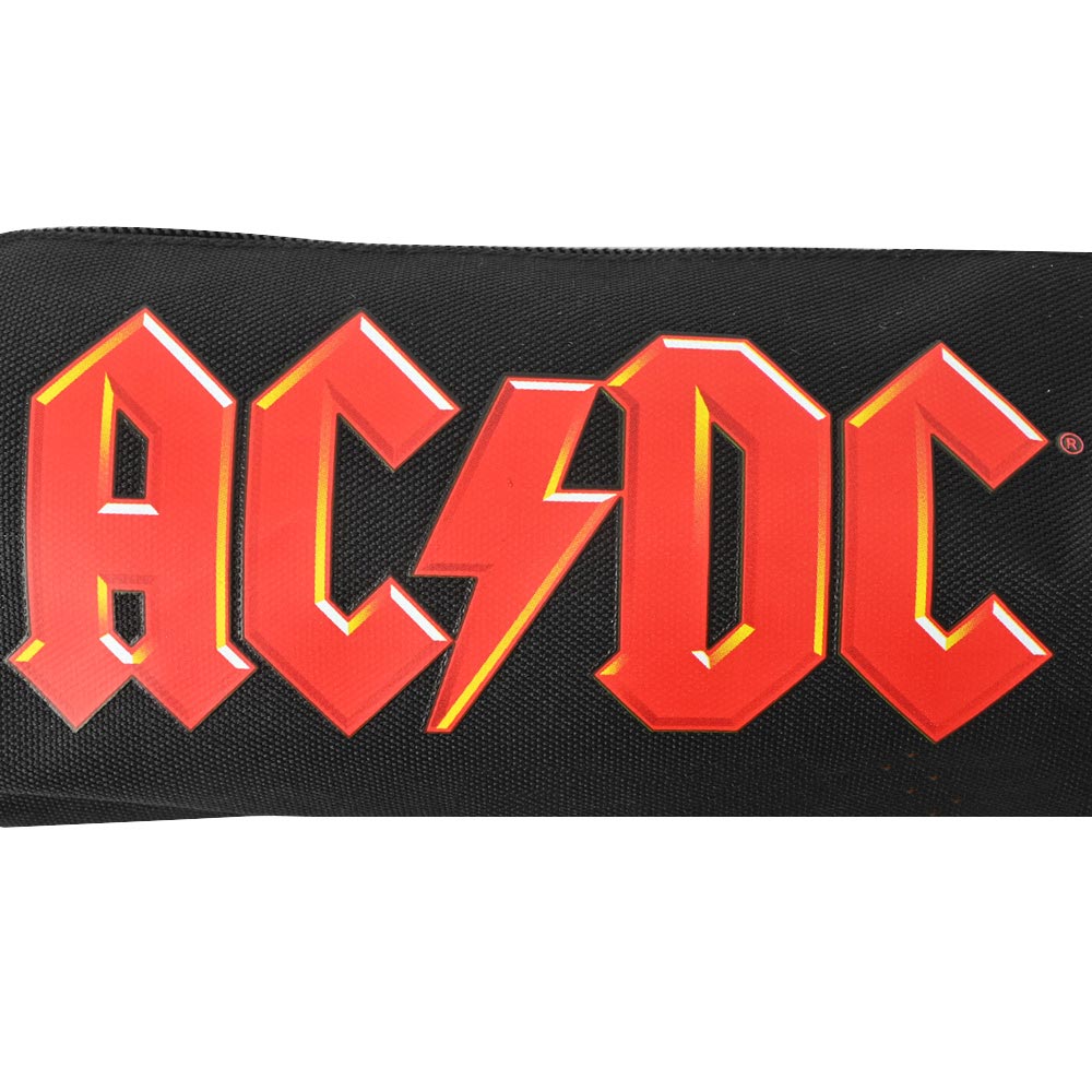 AC/DC エーシーディーシー (Back in Black 45周年 ) - RED LOGO / ペンケース / 文房具 - PGS