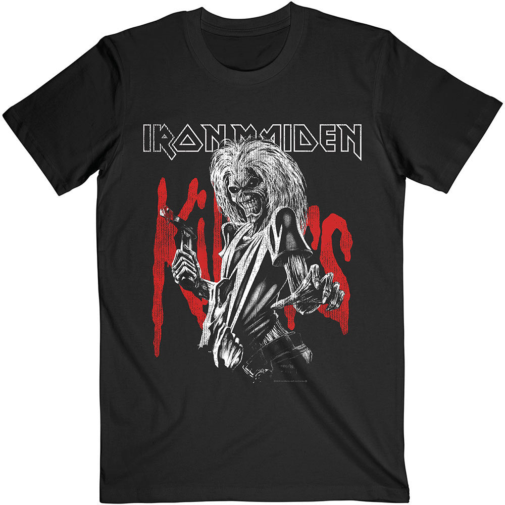 IRON MAIDEN - (来日 45周年 ) - Killers Eddie Large Graphic Distress