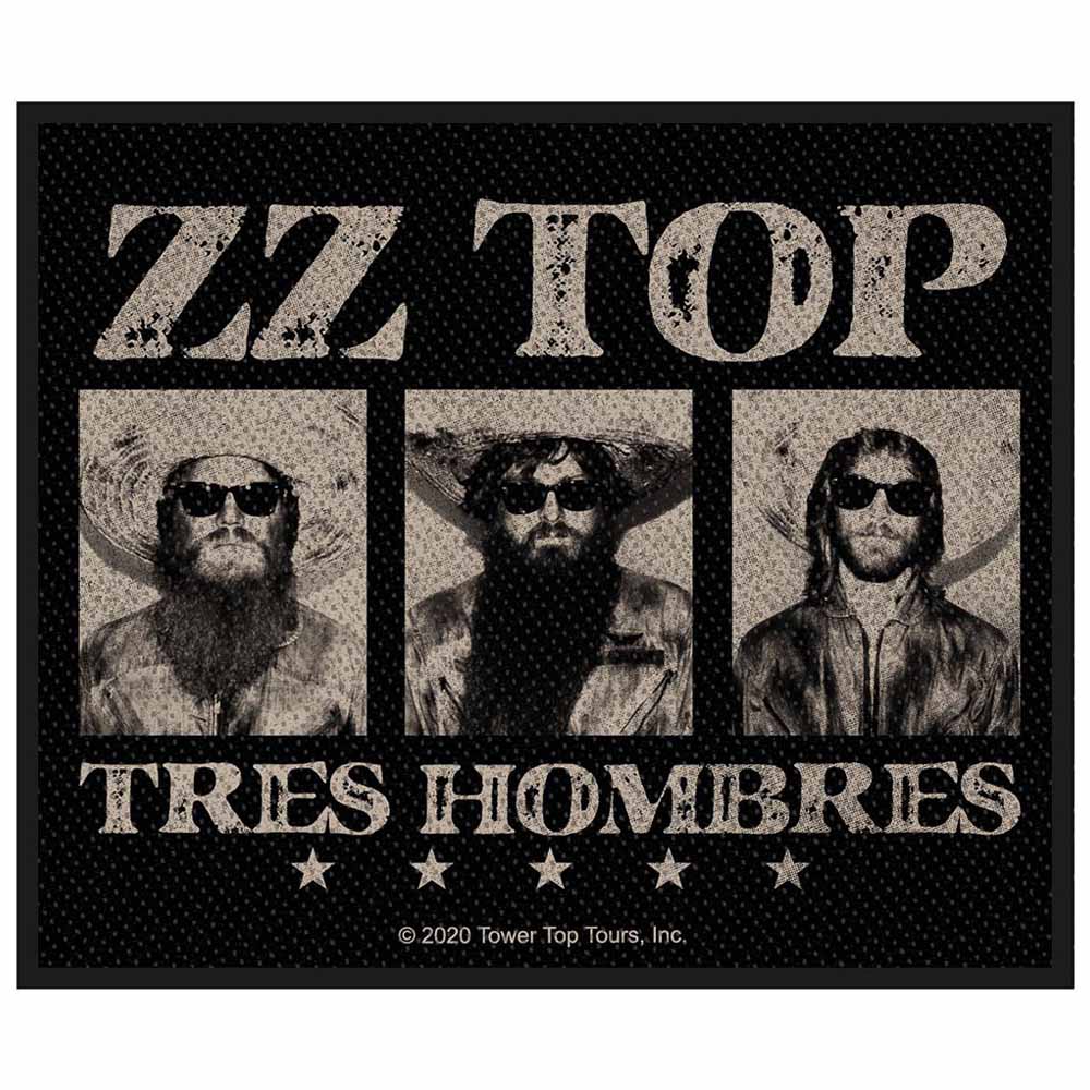 ZZ TOP ズィーズィートップ (デビュー 55周年 ) - Tres Hombres / ワッペン - PGS