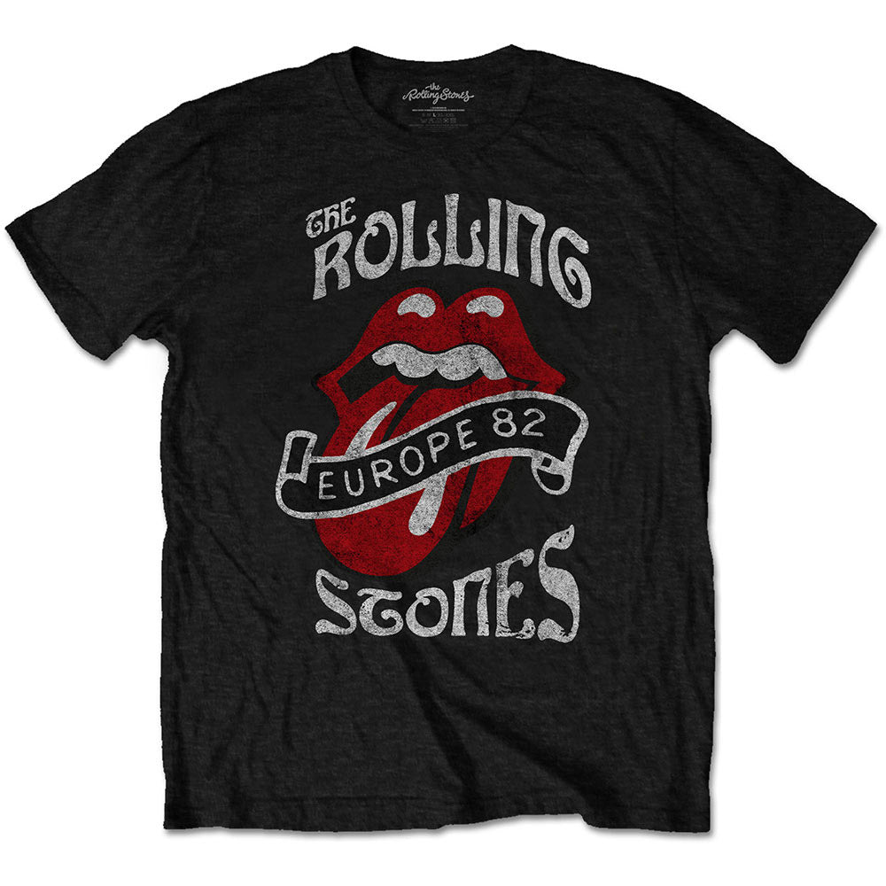 ROLLING STONES - (7月 新譜 記念 ) - Europe '82 Tour (復刻ツアーTシリーズ)
