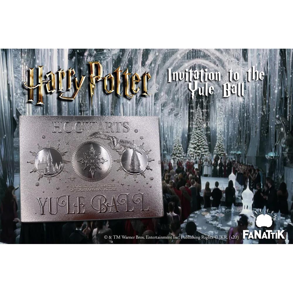 HARRY POTTER - Yule Ball invitation limited edition / Limited to 9995 pieces worldwide / Collectible