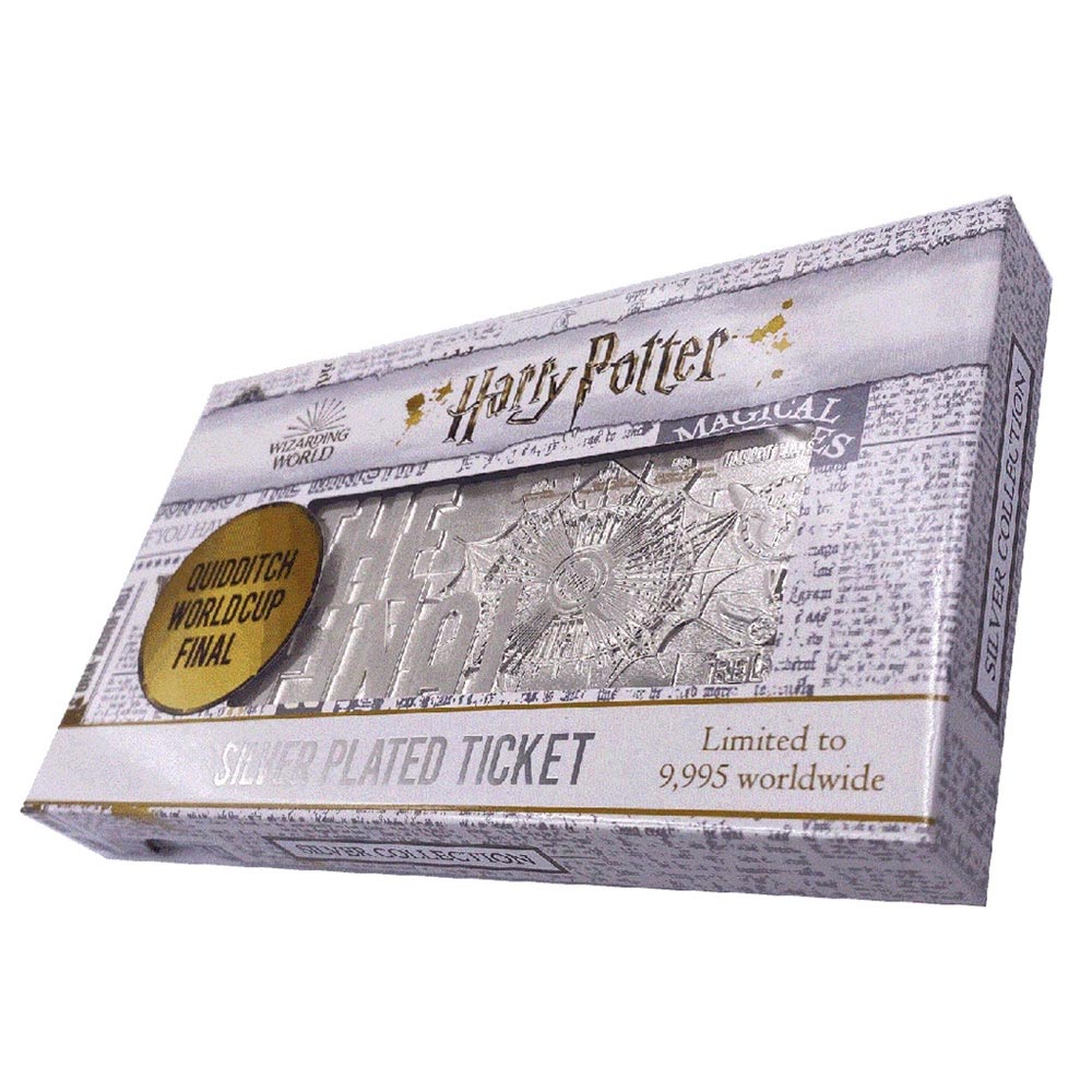 HARRY POTTER ハリーポッター (公開 25周年 ) - Quidditch World Cup ticket limited edition replica / 世界限定9995枚 / コレクタブル